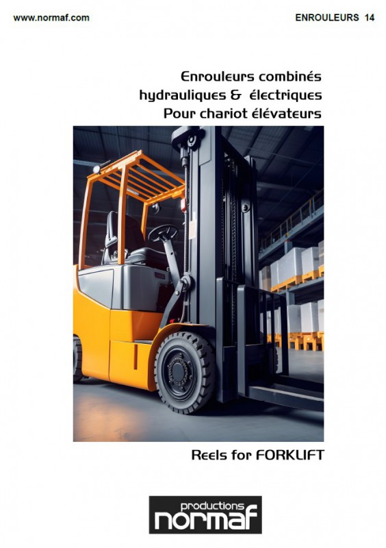Enrouleurs hydrauliques pour chariot élévateur par NORMAF